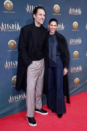 Alexander Mazza and Viola Mazza at the premiere of the Cirque du Soleil Alegria show at the Theresienwiese in Munich, 05 02 2026 Foto:xN.xKolinzx xFuturexImagex alegria_6343