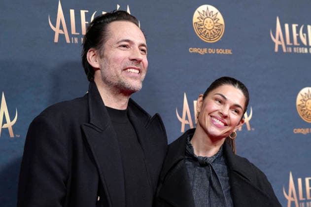 Alexander Mazza and Viola Mazza at the premiere of the Cirque du Soleil Alegria show at the Theresienwiese in Munich, 05 02 2026 Foto:xN.xKolinzx xFuturexImagex alegria_6346