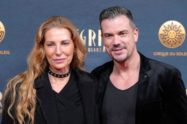 Giulia Siegel and Ludwig Heer at the premiere of the Cirque du Soleil Alegria show at the Theresienwiese in Munich, 05 02 2026 Foto:xN.xKolinzx xFuturexImagex alegria_6348