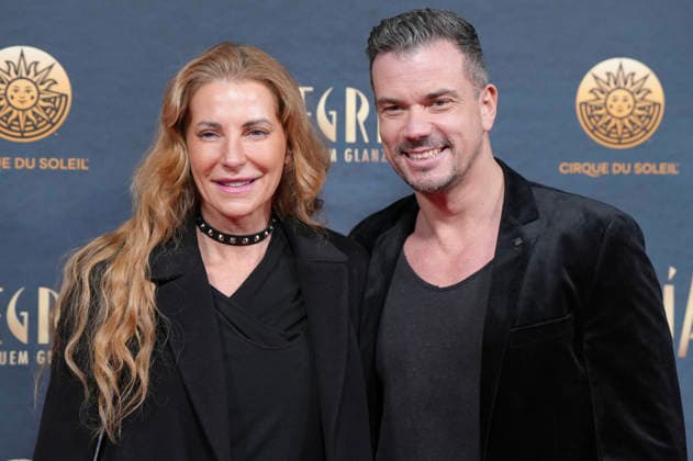 Giulia Siegel and Ludwig Heer at the premiere of the Cirque du Soleil Alegria show at the Theresienwiese in Munich, 05 02 2026 Foto:xN.xKolinzx xFuturexImagex alegria_6349
