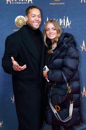 Andrej Mangold and Annika Jung at the premiere of the Cirque du Soleil Alegria show at the Theresienwiese in Munich, 05 02 2026 Foto:xN.xKolinzx xFuturexImagex alegria_6352