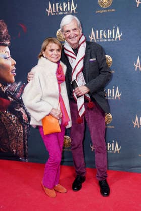 Uschi Glas with husband Dieter Hermann at the premiere of the show Cirque du Soleil Alegria at Theresienwiese Munich, 05 02 2026 Foto:xN.xKolinzx xFuturexImagex alegria_6354