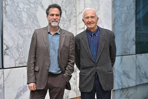 IPP VB Photo Rome 06 02 2026 Photocall Rai The marcher, the real story of Abdon Pamich In the photo Fausto Maria Sciarappa, Abdon Pamich Italy Photo Press World Copyright