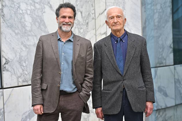 IPP VB Photo Rome 06 02 2026 Photocall Rai The marcher, the real story of Abdon Pamich In the photo Fausto Maria Sciarappa, Abdon Pamich Italy Photo Press World Copyright