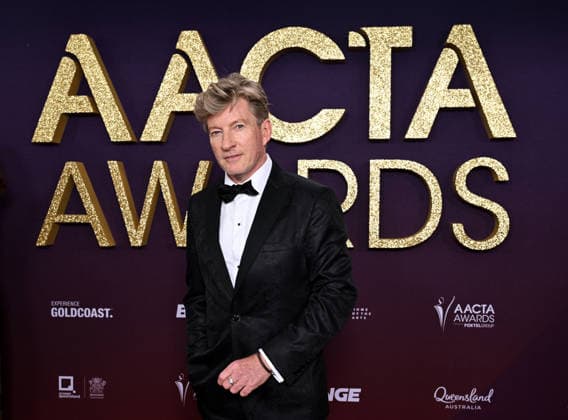 AACTA AWARDS 2026, David Wenham is seen posing for a photo on the red carpet at the 2024 AACTA Awards at HOTA in Surfers Paradise, Queensland, Friday, February 6, 2026. ( NO ARCHIVING BRISBANE QUEENSLAND AUSTRALIA Copyright: xDARRENxENGLANDx 20260207121887763690