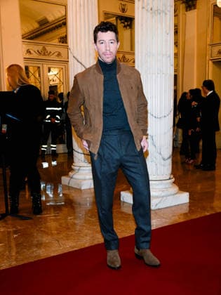 Milan, Milan Cortina 2026 Olympic Games, Welcome cocktail for guests at the Opening Ceremony at Teatro alla Scala. Pictured: Shaun White.  Copyright: xAlbertoxTerenghix xipa-agency.netx xComi Terenghix IPA_Agency_IPA71034329