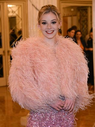 Milan, Milan Cortina 2026 Olympic Games, Welcome cocktail for guests at the Opening Ceremony at Teatro alla Scala. Pictured: Gracie Gold  Copyright: xAlbertoxTerenghix xipa-agency.netx xComi Terenghix IPA_Agency_IPA71036254
