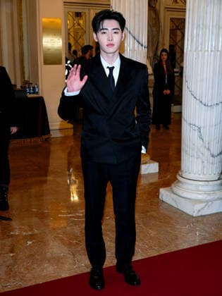 Milan, Milan Cortina 2026 Olympic Games, Welcome cocktail for guests at the Opening Ceremony at the Teatro alla Scala. Pictured: Park Sung-hoon (Sunghoon)  Copyright: xAlbertoxTerenghix xipa-agency.netx xComi Terenghix IPA_Agency_IPA71036451