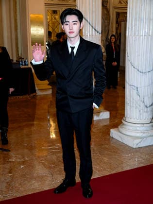 Milan, Milan Cortina 2026 Olympic Games, Welcome cocktail for guests at the Opening Ceremony at the Teatro alla Scala. Pictured: Park Sung-hoon (Sunghoon)  Copyright: xAlbertoxTerenghix xipa-agency.netx xComi Terenghix IPA_Agency_IPA71036454