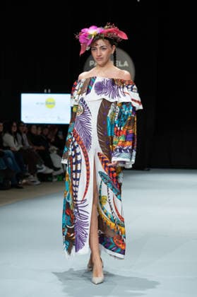 Modad catwalk during Madrid Fashion Week in Madrid - 06 Feb 2026 A model walks the runway in a design by designer DIDESANT at the Modad catwalk during the Madrid Fashion Week at Ifema. Madrid Spain Copyright: xAtilanoxGarciax xSOPAxImagesx photos04271