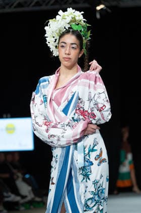Modad catwalk during Madrid Fashion Week in Madrid - 06 Feb 2026 A model walks the runway in a design by designer DIDESANT at the Modad catwalk during the Madrid Fashion Week at Ifema. Madrid Spain Copyright: xAtilanoxGarciax xSOPAxImagesx photos04277