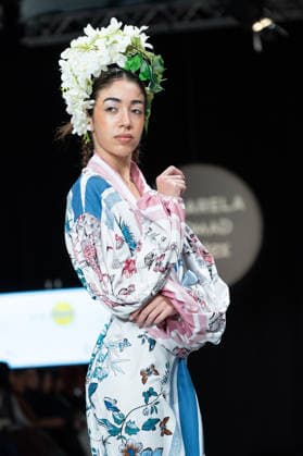 Modad catwalk during Madrid Fashion Week in Madrid - 06 Feb 2026 A model walks the runway in a design by designer DIDESANT at the Modad catwalk during the Madrid Fashion Week at Ifema. Madrid Spain Copyright: xAtilanoxGarciax xSOPAxImagesx photos04280