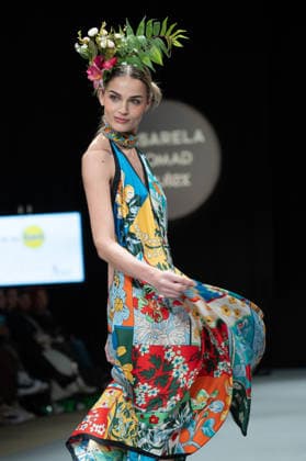 Modad catwalk during Madrid Fashion Week in Madrid - 06 Feb 2026 A model walks the runway in a design by designer DIDESANT at the Modad catwalk during the Madrid Fashion Week at Ifema. Madrid Spain Copyright: xAtilanoxGarciax xSOPAxImagesx photos04297