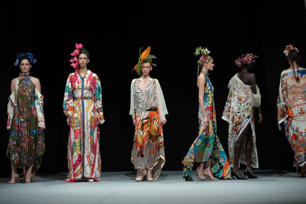 Modad catwalk during Madrid Fashion Week in Madrid - 06 Feb 2026 A model walks the runway in a design by designer DIDESANT at the Modad catwalk during Madrid Fashion Week at Ifema. Madrid Spain Copyright: xAtilanoxGarciax xSOPAxImagesx photos04302