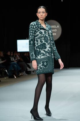 Modad catwalk during Madrid Fashion Week in Madrid - 06 Feb 2026 A model walks the runway in a design by designer MARAE at the Modad catwalk during Madrid Fashion Week at Ifema. Madrid Spain Copyright: xAtilanoxGarciax xSOPAxImagesx photos04337