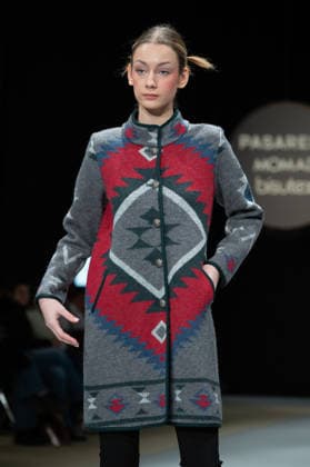 Modad catwalk during Madrid Fashion Week in Madrid - 06 Feb 2026 A model walks the runway in a design by designer MARAE at the Modad catwalk during Madrid Fashion Week at Ifema. Madrid Spain Copyright: xAtilanoxGarciax xSOPAxImagesx photos04343