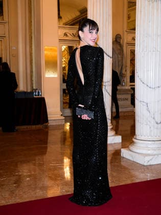 Milan, Milan Cortina 2026 Olympic Games, Welcome cocktail for guests at the Opening Ceremony at the Teatro alla Scala. Pictured: Nicoletta Manni.  Copyright: xAlbertoxTerenghix xipa-agency.netx xComi Terenghix IPA_Agency_IPA71038503