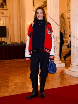Milan, Milan Cortina 2026 Olympic Games, Welcome cocktail for guests at the Opening Ceremony at Teatro alla Scala. Pictured: Devon Lee Carlson  Copyright: xAlbertoxTerenghix xipa-agency.netx xComi Terenghix IPA_Agency_IPA71038550