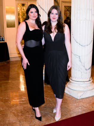 Winter Olympics - Welcome Cocktail for Guests Arianna and Olivia Maher, during the welcome cocktail for guests before the Opening Ceremony of Milan Cortina 2026 Olympic Games at Teatro alla Scala, in Milan, Italy on February 6, 2026. Photo by Alberto Terenghi IPA ABACAPRESS.COM Cortina d Ampezzo Italy  Copyright: xTerenghixAlberto IPA ABACAx