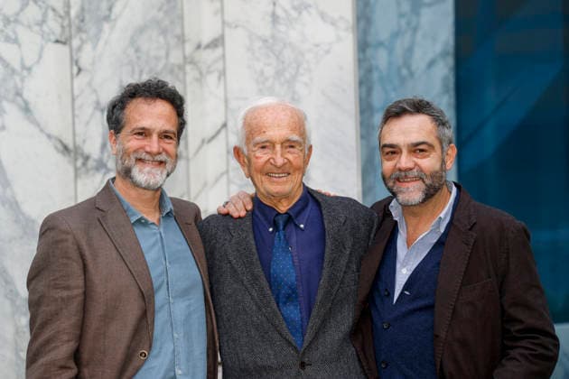 Entertainment Bilder des Tages Photocall of the film The Marciatore Photocall l for the film The Marciatore, featuring Abdon Pamich with Fausto Sciarappa and Alessandro Casale . rome, Italy 06 Feb 2026, Credit:Cristiano Minichiello Avalon Italy, Rome  Copyright: xCristianoxMinichiellox xAvalonx 1072568564