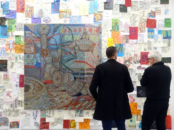 Bologna. The first day of the Arte Fiera fair features a contemporary art exhibition at the fair s pavilions.  Copyright: xRobertoxBrancolinix xipa-agency.netx xRobertoxBrancolinix IPA_Agency_IPA71041188
