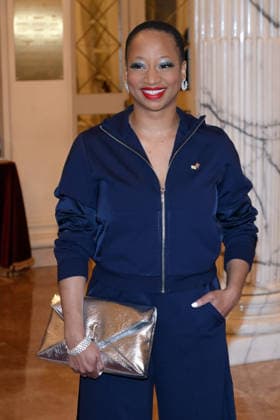 Milan, Milan Cortina 2026 Olympic Games, Welcome Cocktail for Guests at the Opening Ceremony at Teatro alla Scala - Monique Coleman  Copyright: xAlbertoxTerenghix xipa-agency.netx xComi Terenghix IPA_Agency_IPA71043152