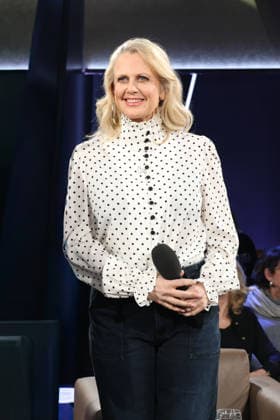 Barbara Schöneberger hosts the NDR Talk Show, photo shoot on 30 1 2026, broadcast on 6 2 2026 on the 3 program of NDR television, Hamburg Lokstedt television studio