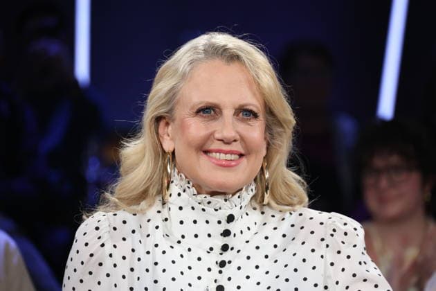 Barbara Schöneberger hosts the NDR Talk Show, photo shoot on 30 1 2026, broadcast on 6 2 2026 on the 3 program of NDR television, Hamburg Lokstedt television studio