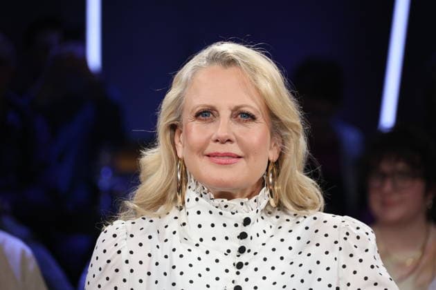 Barbara Schöneberger hosts the NDR Talk Show, photo shoot on 30 1 2026, broadcast on 6 2 2026 on the 3 program of NDR television, Hamburg Lokstedt television studio