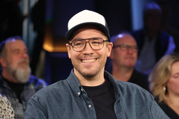 Jan van Weyde, comedian and actor, guest on the NDR Talk Show, photo shoot on 30 1 2026, broadcast on 6 2 2026 on the 3 program of NDR television, Hamburg Lokstedt television studio