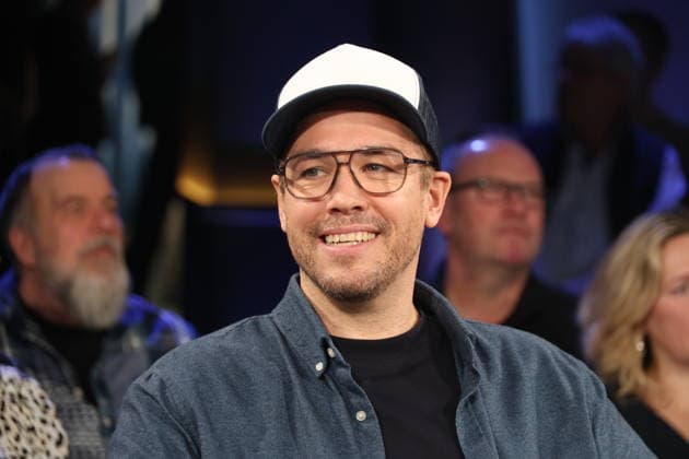Jan van Weyde, comedian and actor, guest on the NDR Talk Show, photo shoot on 30 1 2026, broadcast on 6 2 2026 on the 3 program of NDR television, Hamburg Lokstedt television studio