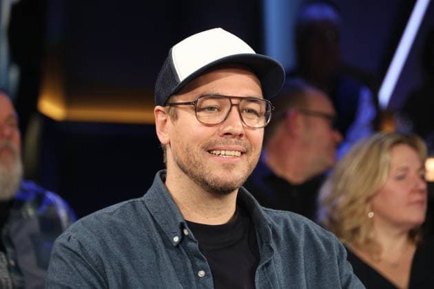 Jan van Weyde, comedian and actor, guest on the NDR Talk Show, photo shoot on 30 1 2026, broadcast on 6 2 2026 on the 3 program of NDR television, Hamburg Lokstedt television studio