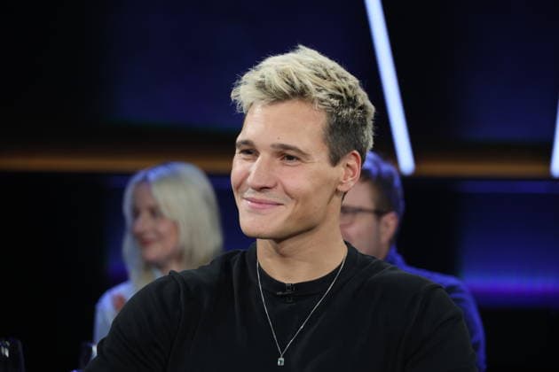 Wincent Weiss, singer, guest on the NDR Talk Show, photo session on 30 1 2026, broadcast on 6 2 2026 on the 3 program of NDR television, Hamburg Lokstedt television studio