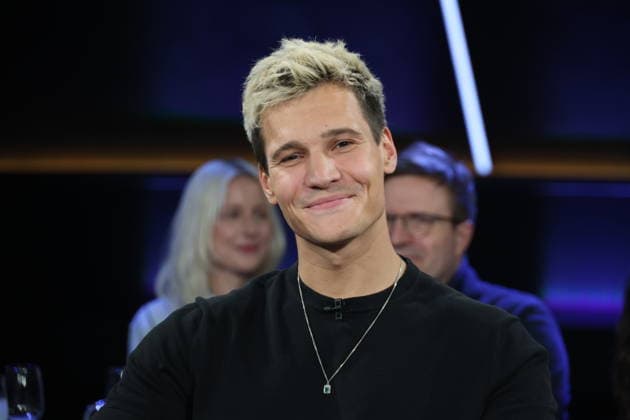 Wincent Weiss, singer, guest on the NDR Talk Show, photo session on 30 1 2026, broadcast on 6 2 2026 on the 3 program of NDR television, Hamburg Lokstedt television studio
