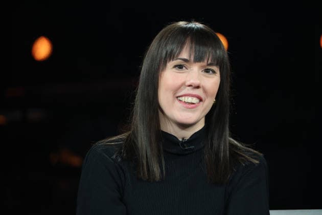 Natascha Sabrowski, Head of Nursing at the Residenz Heideblüte retirement home, as a guest on the NDR Talk Show, photo shoot on 30 1 2026, broadcast on 6 2 2026 on the 3 program of NDR television, Hamburg Lokstedt television studio