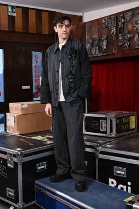 Sanremo: 76th Italian Song Festival. First day of rehearsals. Pictured: Michele Bravi  Copyright: xMaurizioxD Avanzox xipa-agency.netx xMaurizioxDxAvanzox IPA_Agency_IPA71052649