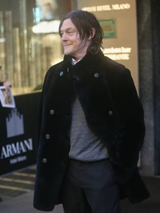 Milan, Photo by Paolo Della Bella. American actor Norman Mark Reedus, leaving the Armani Hotel in Milan.  Copyright: xPaoloxDellaxBellax xipa-agency.netx xPAOLOxDELLAxBELLAx IPA_Agency_IPA71052938