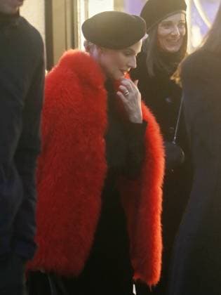 Milan Ph. Paolo Della Bella Diane Kruger (pseudonym of Diane Heidkrüger) German actress and model, leaving the Armani Hotel in Milan  Copyright: xPaoloxDellaxBellax xipa-agency.netx xPAOLOxDELLAxBELLAx IPA_Agency_IPA71053151