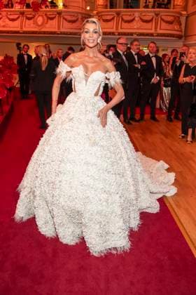 Annika Gassner as a guest in the ballroom at the 100 Sepmper Opera Ball at the Semper Opera in Dresden on February 6, 2026 Saxony Germany