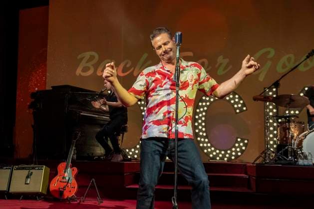 Sasha as DICK BRAVE during his performance concert singing as a guest in the ballroom at the 100 Sepmper Opera Ball at the Semper Opera in Dresden on February 6, 2026 Saxony Germany