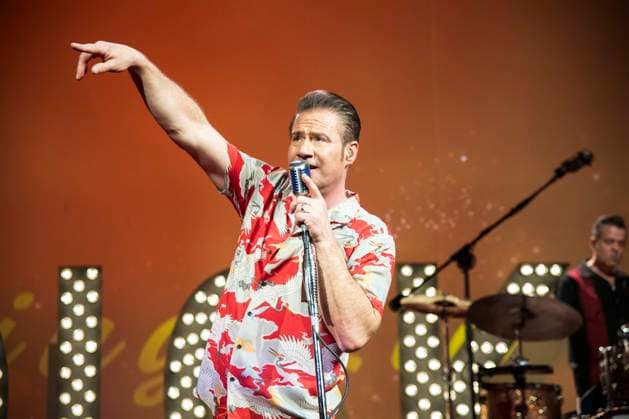 Sasha as DICK BRAVE during his performance concert singing as a guest in the ballroom at the 100 Sepmper Opera Ball at the Semper Opera in Dresden on February 6, 2026 Saxony Germany