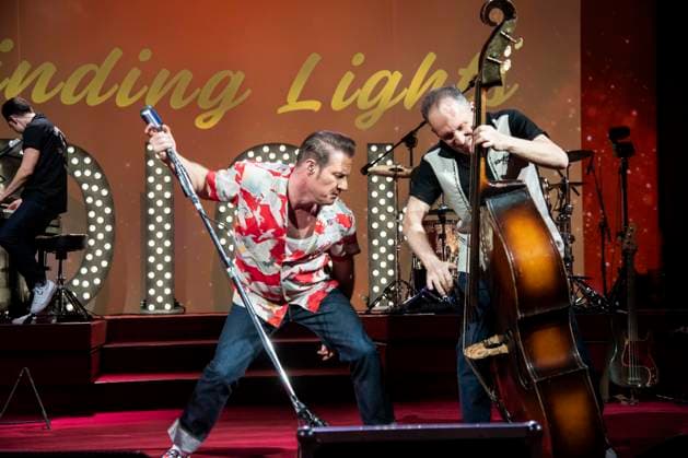 Sasha as DICK BRAVE during his performance concert singing as a guest in the ballroom at the 100 Sepmper Opera Ball at the Semper Opera in Dresden on February 6, 2026 Saxony Germany