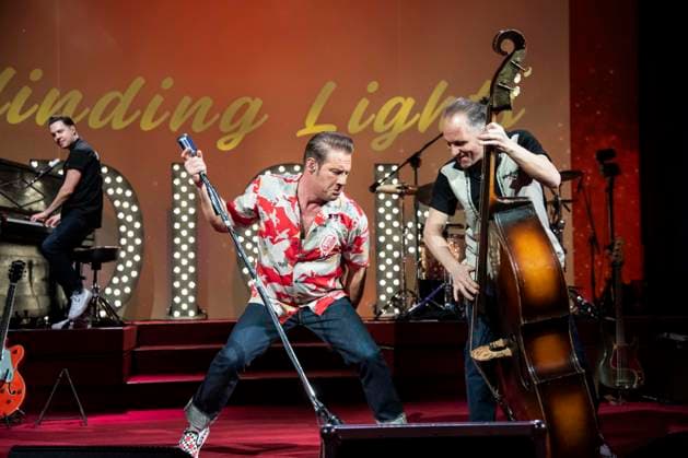 Sasha as DICK BRAVE during his performance concert singing as a guest in the ballroom at the 100 Sepmper Opera Ball at the Semper Opera in Dresden on February 6, 2026 Saxony Germany