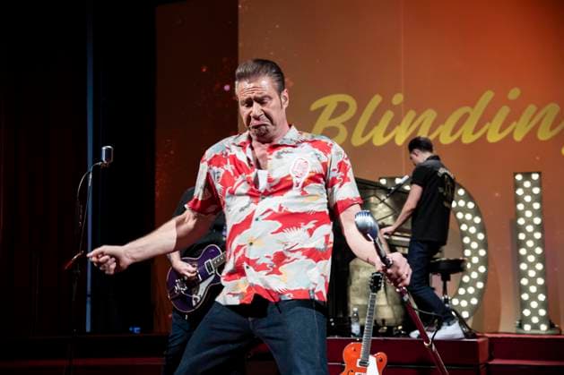 Sasha as DICK BRAVE during his performance concert singing as a guest in the ballroom at the 100 Sepmper Opera Ball at the Semper Opera in Dresden on February 6, 2026 Saxony Germany