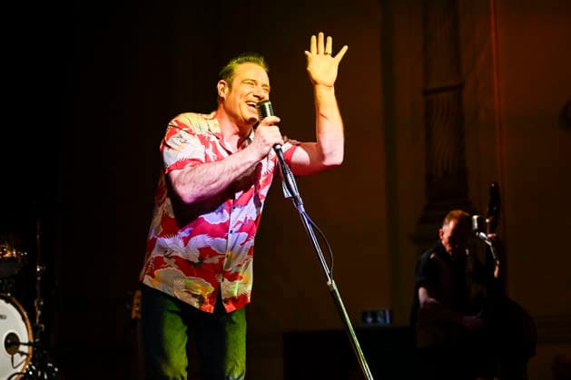Sasha as DICK BRAVE during his performance concert singing as a guest in the ballroom at the 100 Sepmper Opera Ball at the Semper Opera in Dresden on February 6, 2026 Saxony Germany