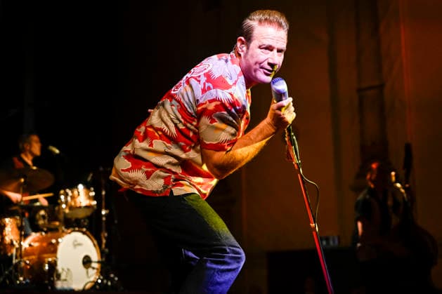 Sasha as DICK BRAVE during his performance concert singing as a guest in the ballroom at the 100 Sepmper Opera Ball at the Semper Opera in Dresden on February 6, 2026 Saxony Germany