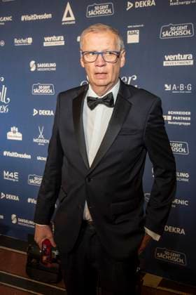 Günther Jauch Guenther as a guest on the red carpet at the 100 Sepmper Opera Ball at the Semper Opera in Dresden on February 6, 2026 Saxony Germany