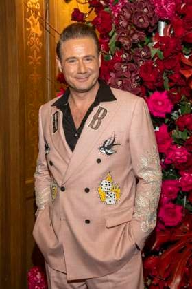 Sasha on the red carpet as a guest in the ballroom at the 100 Sepmper Opera Ball at the Semper Opera in Dresden on February 6, 2026 Saxony Germany