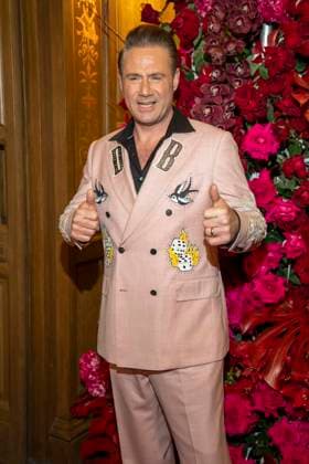 Sasha on the red carpet as a guest in the ballroom at the 100 Sepmper Opera Ball at the Semper Opera in Dresden on February 6, 2026 Saxony Germany