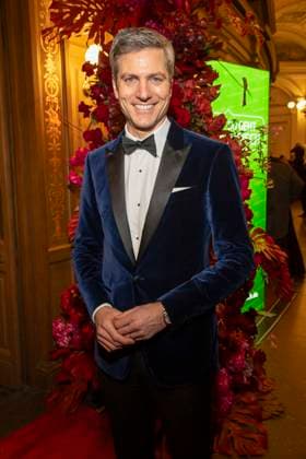 Ingo Zamproni on the red carpet as a guest in the ballroom at the 100 Sepmper Opera Ball at the Semper Opera in Dresden on February 6, 2026 Saxony Germany